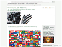 Tablet Screenshot of concordiakoinonia.com